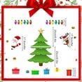 thumbnail image 4 of tredstone Christmas Fridge Decorations Holiday Styling Reindeer Santa Claus Designs Has Suction Force On type+1, 4 of 6