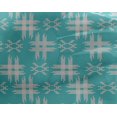 thumbnail image 4 of oneOone Georgette Viscose Fabric Check Kasuri Decor Fabric Printed BTY 42 Inch Wide, 4 of 4
