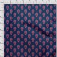 thumbnail image 3 of oneOone Viscose Chiffon Fabric Floral Block Printed Craft Fabric BTY 42 Inch Wide, 3 of 4