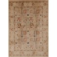 thumbnail image 1 of Ahgly Company Indoor Rectangle Mid-Century Modern Light Brown Oriental Area Rugs, 2' x 3', 1 of 6