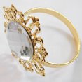 thumbnail image 4 of ZiDeTang 100pcs Rhinestone Metal Napkin Ring Acrylic Napkin Holder, 4 of 4