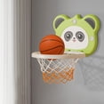 thumbnail image 2 of Green Adjustable Basketball Hoop Set For Children With Digital Scoreboard And Suction Mount, 2 of 6