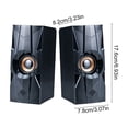 thumbnail image 3 of Wired Speaker System With No Delay Plug And Play Surround Sound For Home Theater And Computer Use, 3 of 6