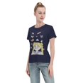 thumbnail image 4 of Women's Basic Short Sleeve T-Shirt Sailor Moon Moon Hare, 4 of 6