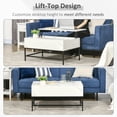 thumbnail image 4 of HOMCOM Lift Top Coffee Table with Hidden Storage Compartment Lift Tabletop, 4 of 10