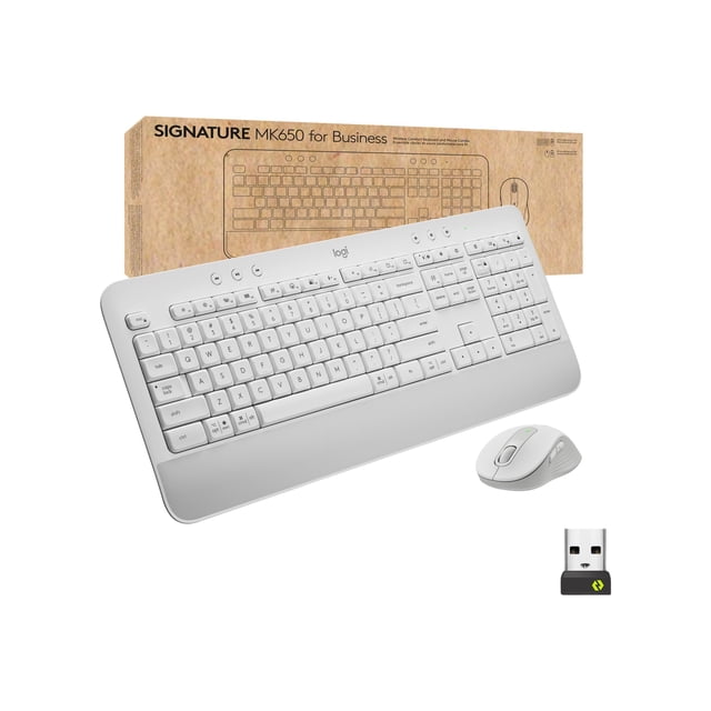 Logitech Signature MK650 Combo for Business Wireless Mouse and Keyboard Combo