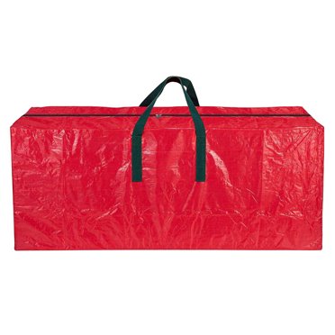 Waterproof Storage Bag Garden Furniture Cushions w/ Handles Red_165x76x38cm