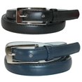 thumbnail image 1 of CTM® Ceinture Mince en Cuir de 3/4 Po pour Robe (Lot de 2 Couleurs) (pour Femmes), 1 of 6