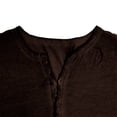 thumbnail image 3 of Birdeem Chemise Décontractée pour Hommes, Col en V, Manches Longues, Respirante, 3 of 7