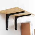 thumbnail image 3 of SHISUYAN 4pcs Wall Mounted Shelf Brackets Heavy Duty Brackets Wall Rack Support Brackets, 3 of 8