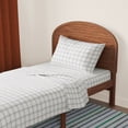 thumbnail image 3 of Mainstays Kids 220TC Cotton Plaid Twin, 3 Piece Sheet Set, 3 of 8