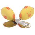 thumbnail image 4 of Toddler Utensils Set, Stainless Steel Toddler Forks And Spoons With Travel Storage Box, Portable Short Handle Self Feeding Flatware Set For Home, Schools, Kindergartens, 4 of 8