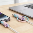 thumbnail image 1 of SSZMDLB 2-in-1 Cable Protector, Silicone Charging Cable Head Cover and Cord Winder, Break-Proof Data Cable Organizer for , , Travel and Home Storage, Charger Wire Protector Case, 1 of 6