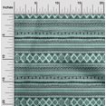 thumbnail image 2 of oneOone Velvet Baby Blue Fabric Tribal Sewing Craft Projects Fabric Prints By Yard 58 Inch Wide, 2 of 4