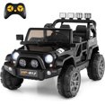 thumbnail image 1 of OLAKIDS 2 Seater Ride on Truck, 12V Battery Powered Electric Vehicle for Kids with Remote Control, Power Display, LED Lights, Story, Suspension System, MP3, Ride on Toy for 3+ Boys Girls, 1 of 9