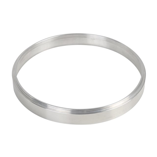 Unique Bargains 1' Car Air Cleaner Spacer Riser Silver Tone Aluminum Alloy Filter Spacer for Ford
