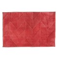 thumbnail image 2 of Home Decor Inc. Naples Collection Microfiber Bathmat – 20" x 30", Red, Soft & Absorbent, 2 of 3