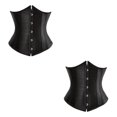 thumbnail image 1 of maskred Vêtements de Forme Corset à Lacets pour Femmes et Confortable Noir M 2Set, 1 of 6