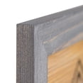 thumbnail image 4 of Rustic Wooden Poster Picture Frame 18x24 - Natural Solid Eco Distressed Wood for Wall Mounting Photo Frame - Grey, 4 of 6