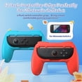 thumbnail image 2 of Grips for Nintendo Switch 2 Joy-Cons 2 - Wear-Resistant & Anti-Slip Handle Kit for Switch Holder Accessories, 2 of 7