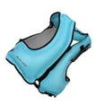 thumbnail image 1 of Decodeary Drifting Vest With Strong Zipper Stay Safe In Water Portable Air Nozzle Easy blue, 1 of 6