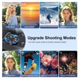 thumbnail image 3 of 4K Digital Camera WiFi Digital Video Camera Camcorder 64MP 3.0 Inch IPS Screen 12X Optical Zoom Auto/Manual Focus Built-in Flash Battery Electronic Stabilization with Strap for Vlogging, 3 of 6