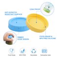 thumbnail image 2 of Colored Plastic Mason Jar Lids Regular Mouth Mason Canning Jars Top Food Storage Replacement 4 Pack, 2 of 7