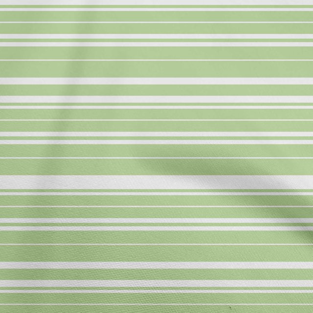 oneOone Viscose Chiffon Light Green Fabric Stripes Craft Projects Decor Fabric Printed By The Yard 42 Inch Wide