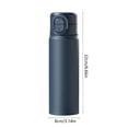 thumbnail image 3 of Uscallm Stainless Steel Water Bottle Large Capacity Insulated Travel Cup Double Drinking Lid Portable Straw For Sports Study Outdoor Activities, 3 of 6