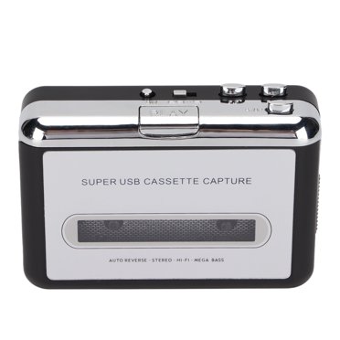Convertisseur de Ruban USB vers MP3, Petit Guide Léger Standard 3.5mm Lecteur de Cassette Portable Son Clair pour PC pour Ordinateur Portable pour CD