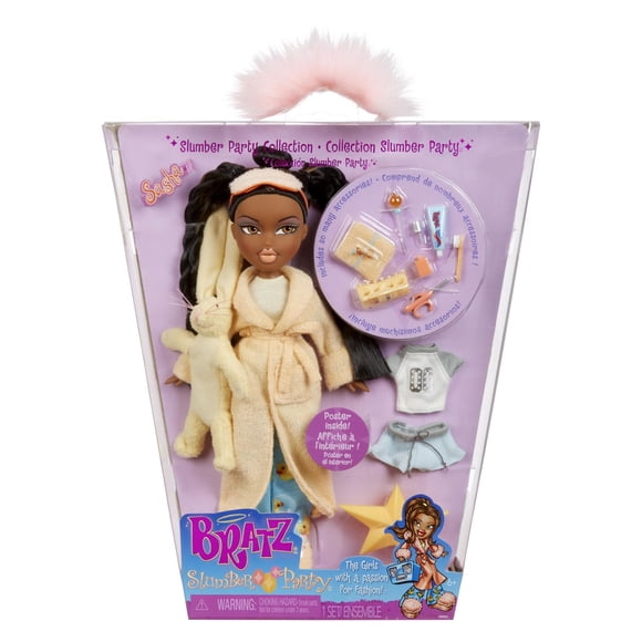 Poupée-mannequin Bratz Slumber PartyMC SashaMC