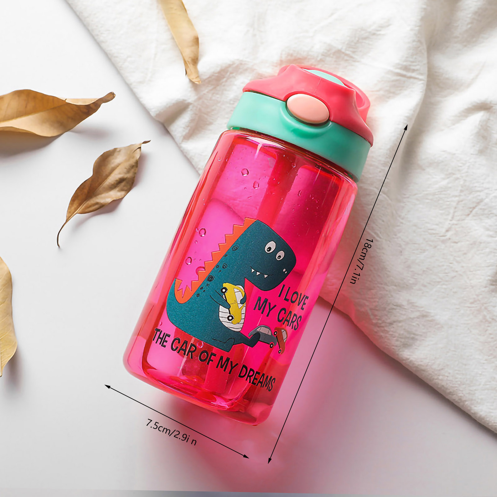 Toddler Water Bottle,Kids Water Bottle with Toddler Water Bottlewith Straw Water Bottles Kids Innovative Solution
