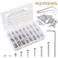 thumbnail image 2 of Precision Hardware Kit, Stainless Steel Metric Bolts With Hex Socket Head Cap, Anti-Rust And Corrosion Resistant Screws And Nuts Assortment For Home Projects, Perfect Combination, 2 of 5