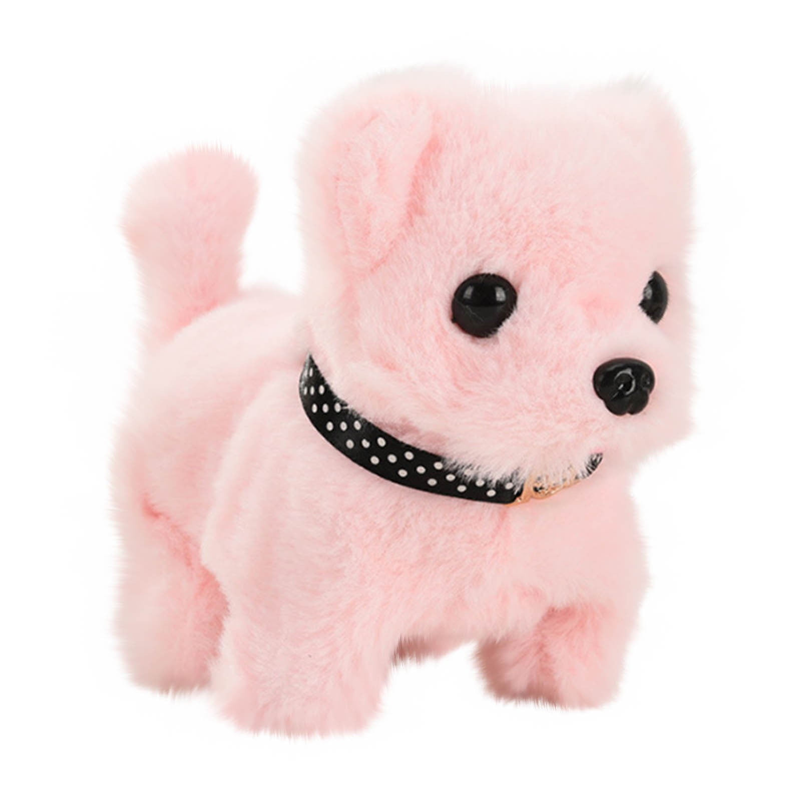 Peluche interactive à l'effigie d'un bouledogue français de FurReal, chiot en peluche marcheur mesurant 20,3 cm de haut avec fonctions sonores, 4 accessoires