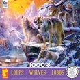 thumbnail image 1 of Ceaco Winter Wolf Family Puzzle, 1 of 3