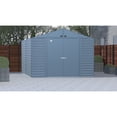 thumbnail image 2 of Arrow Select Steel Storage Shed, 10x14, Gris bleu, 2 of 6