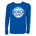 thumbnail image 1 of Busch T-Shirt Bleu à Manches Longues Buschhhhhh pour Homme - Petit, 1 of 2