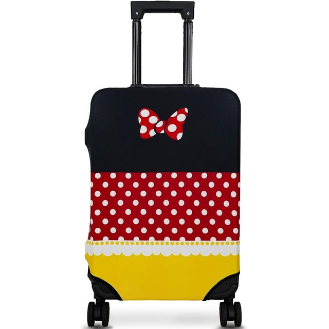 Luggage Cover Protector Travel Suitcase Covers Protective Skin for Carry On Baggage Fit 25-28 Inch Luggage