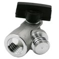 thumbnail image 4 of HLONK 2 Pcs Trépied en Alliage d'Aluminium Angle Tige Rotative Adaptateur Universel Support de Réglage Double Pente, 4 of 9
