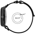 thumbnail image 3 of KOMI Band Compatible with Google Pixel Watch 3, Stainless Steel Metal Mesh Replacement Bands for Pixel Watch3 Black/Gray 41mm, 3 of 5