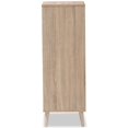 thumbnail image 4 of Bowery Hill Engineered Wood Light Oak Brown Chest Rectangular 45.4"H Unassembled, 4 of 10