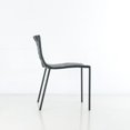 thumbnail image 4 of Soho Mid-century Modern Leather Weave Side Chair - Contract Grade, 4 of 7