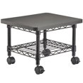 thumbnail image 1 of Kingfisher Lane Under-Desk Printer Stand in Black, 1 of 2