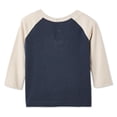 thumbnail image 2 of George Baby Boys' Long-Sleeve Raglan T-Shirt, 2 of 2