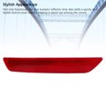 thumbnail image 4 of Rear Bumper Reflector Strip, Rear Bumper Reflector Strip Cover, Easy to Install Snap On Replacement for Old and Broken Accessories, 4 of 7