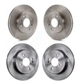 thumbnail image 1 of CMX Front Rear Disc Brake Rotors Kit for Car Hyundai Accent Kia Rio K8-101602, 1 of 8