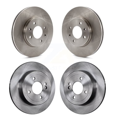 CMX Front Rear Disc Brake Rotors Kit for Car Hyundai Accent Kia Rio K8-101602