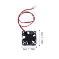 thumbnail image 2 of 6pcs 3D Printer Fan DC 12V Mini Quiet Cooling Fan Small Appliances Fan (Black), 2 of 9
