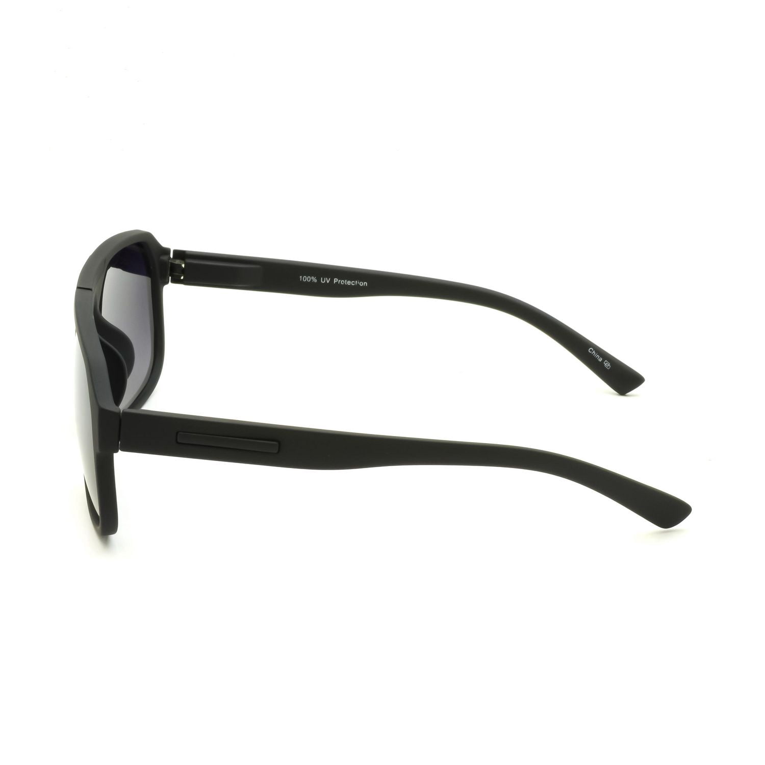 Lunettes de soleil polarisées George homme noires carrées