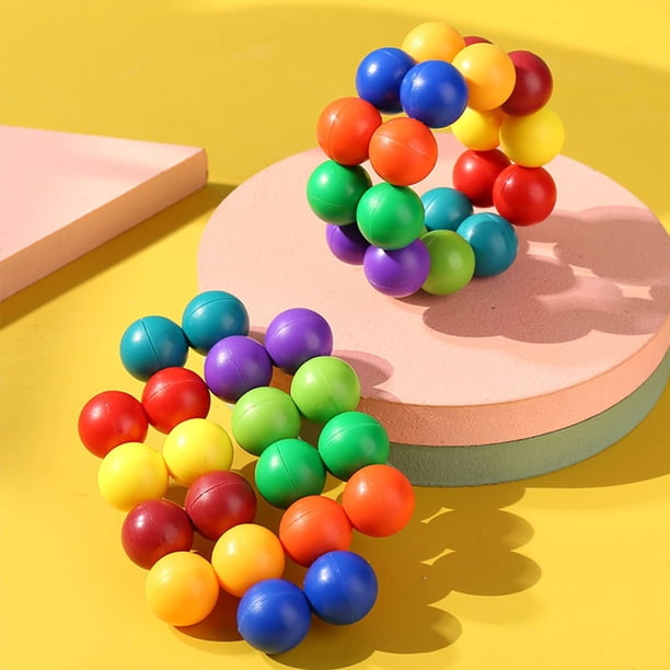 Jouets Sensoriels pour Enfants Autistes, Jouets Anti-Stress pour Adultes et Enfants, Jouets pour Tout-Petits 3-4 Ans, Cadeau de Bas de Noël, Jouets de Voyage en Avion et en Voiture pour Enfants 3-5